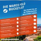 Die Marco Polo Bucketlist: 10 Erlebnisse an der Italienischen Adria, inklusive Chillen, Fisch essen und Schnäppchen jagen.