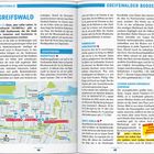 GREIFSWALD, Besuche in Greifswald und Umgebung, SIGHTSEEING, MARKTPLATZ, POMMERSCHES LANDESMUSEUM, CASPAR-DAVID-FRIEDRICH-ZENTRUM.   
Karte von Greifswald mit Sehenswürdigkeiten.