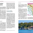 "Reiserouten und Touren", "Routenvorschläge und Planungsideen", "Eine Woche Kvarner Bucht/Norddalmatien". Karte zeigt Regionen.