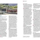 Seite 86: "Entspannte Radtour zum Lago di Garlate und zum Lago di Olginate"; Seite 87: "Essen und Trinken", "Einkaufstipps". Links oben Naturbild mit Brücke.