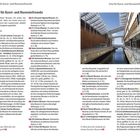 Text: "Oslo für Kunst- und Museumsfreunde. Museen: [1] Architekturmuseum, [2] Astrup Fearnley-Museum, [3] Norwegisches Seefahrtsmuseum."

Beschreibung: Eine Passage entlang eines Wassers, links moderne Architektur.