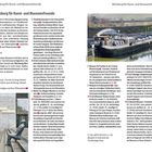 "Würzburg für Kunst- und Museumsfreunde." Texte über Museen und Sehenswürdigkeiten in Würzburg. Foto eines Bootes auf einem Fluss.