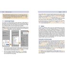Seite 100-101, Überschrift "Standard-Apps festlegen" und "Updates", mit Textanleitungen und Screenshots zur App-Einstellung.