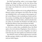 Textpassage über ein geflügeltes Pferd, das von einer Klippe abhebt und über das Meer fliegt. Am unteren Rand steht die Zahl 6.