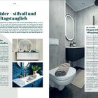 30. Bäder – stilvoll und alltagstauglich. Farbwahl: Ruhe und Frische schaffen. Eleganz trifft auf Alltagstauglichkeit.