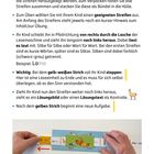 Text: „Lesen mit den Lesestreifen – Hinweise für Eltern“. Eine Anleitung zum Arbeiten mit Lesestreifen für Kinder.