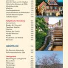 Enthält eine Inhaltsangabe und Bilder von Fachwerkhäusern, einem Wasserrad sowie blühende Bäume auf einer Wiese.