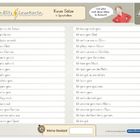 „Meine Blitzlesekarte“; „Kurze Sätze in Sprechsilben“; zahlreiche positive Ich-Sätze; Illustration eines Kindes mit Buch.