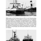 Raubfahrt zur gestrandeten PELLA. Zwei Fotos zeigen Schiffe im Meer, eins mit dem Namen „PELLA“. Text beschreibt ein Ereignis von 1964.