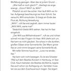Texte: "DER KÖNIG DES ROCK ’N’ ROLL", Seite 9. Dialoge zwischen Ilse und Willi über eine Begegnung. Thema: Erinnerung.
