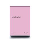 Text: "Mutivation", "Denkeschön", "16. April". Rosa Kalenderblatt.