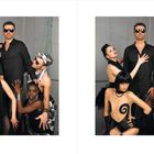 Links unten: "258 • GEORGE MICHAEL". Rechts unten: "2006 • 259". Zwei Bilder eines Mannes mit Sonnenbrille, umgeben von Tänzern.