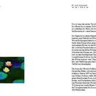 Text: "Seerosen", "Öl auf Leinwand", "89 cm x 204,2 cm", "1897-1898", "168". Unten links: Gemälde mit Seerosen und Blättern im Wasser.