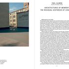 "YAEL ALMOG (Durham University, the UK), ARCHITECTURES OF MEMORY: THE RESIDUAL HISTORIES OF VIOLENCE. Jahn Street, Berlin. Gebäudeansicht."