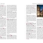 Seite 72-73, Tour 3, Karte S. 70/71. Praktische Infos, Il Sestiere di San Marco. Text über Restaurants, Tipps und Öffnungszeiten. Enthält Restaurant- und Caféempfehlungen in Venedig. Beinhaltet auch ein Bild eines Kanals bei Nacht.