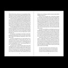 Texte auf zwei Seiten enthalten, die über die Praxis des Bücherlesens und der Kommunikation diskutieren.