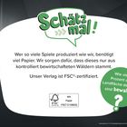 Schätz mal! Wer so viele Spiele produziert wie wir, benötigt viel Papier. Unser Verlag ist FSC®-zertifiziert.