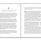 Text in der Mitte: „Und manchmal beginnt Nähe dort, wo wir den Mut finden, unsere Leere nicht länger zu verstecken.“  
Links und rechts längerer, durchgehender Text, darunter Seitenzahlen 18 und 19.  