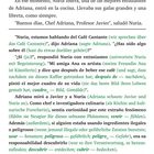 Seite 7 und 8 zeigen spanischen Text mit grünen deutschen Übersetzungen. Dialog über das Café Cantante.