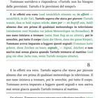 Seite 7 und 8. Dialoge und Gedanken zu Wettervorhersagen, ein Hund namens Tartufo, und die Farbe Gelb wird erwähnt.