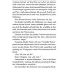 Ein Text beschreibt Sunny, der in einem Stadtteil Kaffee trinkt und auf eine Polizeistation trifft, wo ihn ein Polizist anspricht.