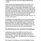 "Die Mechanismen des familiären Gaslightings" als Überschrift. Es beschreibt Gaslighting in der Familie ausführlich.