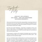 Tagebuch-Notiz: "Ein Hut, ein Lächeln, ein Leben – der ganz besondere Kaffeehausmoment"
