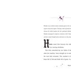 "Himiko was a third-century shaman queen..." Darüber ein stilisierter Vogel und unten Sterne.