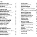 Inhaltsverzeichnis mit Themen wie "Zentrale Lagune," "Südliche Lagune" und Seitenzahlen von 168 bis 314.