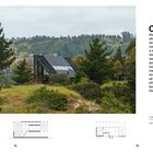 "Galicia, Spain. SHELTER 45. Gebäude in bewaldeter Landschaft. Modernes Design, Minimalismus und Naturintegration."