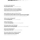 "Museen und Kunst" mit deutschen und italienischen Sätzen und deren phonetische Aussprache. Unten rechts: 109.