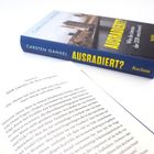 Buch „Ausradiert?“ von Carsten Gansel, daneben eine aufgeschlagene Seite mit dem Text „DDR-Literatur als Terra incognita?“.