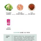 "Blumenkohl-Curry mit Garnelen", Zutaten und Anleitung für 2 Portionen in 20 Minuten. Kalorien: 115 kcal pro 100 g.