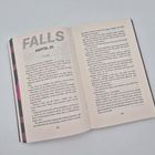 Im Buch steht oben "FALLS" und "KAPITEL 20". Es ist auf der Seite 298 und 299 eines Buches offen.