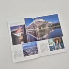 Texte erwähnen Lhasa, Potala, Dalai Lama, Himalaya und Shisha Pangma. Bilder von Gebäuden, Landschaften und einer Person.