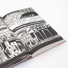 Text: "GOLDEN", "JOHN WAYNE - SUSAN H.", "THE CONQUEROR". Illustration eines Kinoeingangs mit Menschen davor.