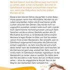 Warum wackeln meine Zähne? Erklärung über Milchzähne und Wackelzähne im Kindesalter, illustriert mit fröhlichem Kind.