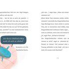 „Von diesem Schicksalsschlag werde ich mich nie erholen!“ Ein blaues Wesen liegt auf einem karierten Boden.