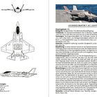 LOCKHEED MARTIN F-35C LIGHTNING II: Mehrzweckkampfflugzeug, USA. Triebwerk: Pratt & Whitney F135. Flügelspannweite: 13,10 m.