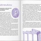 Altneubau. Friedrich der Große ließ sich neue Ruinen in seinen Garten bauen. Enthält Illustration einer antiken Ruine.