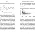 Zwei Diagramme: Links zeigt die Körpergröße von Fußballspielern; rechts Einwohnerzahl in spanischen Kommunen. Text beschreibt statistische Zusammenhänge und den Trichtereffekt.