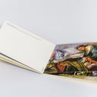 Text: "Peder Severin Kroyer (1851–1909)" und Titel des Gemäldes. Illustration: Eine schlafende Person mit Kopf auf Kissen.