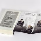 Eine Broschüre: "Books that make you blush" und "Düster, tödlich, unwiderstehlich – die »Dark Forces«-Romane!"