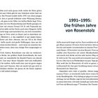 1991–1995: Die frühen Jahre von Rosenstolz. Text über AnNa und die Gründungsgeschichte der Band in Berlin.