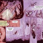Texte: "Okay, Macandor", "Keine Ausfälle, beruhigend", "Auf zu den Kristallbergen", "Was...?" Fantasievolle Szene mit fliegenden Figuren.
