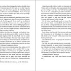 Seiten 14 und 15 enthalten einen Text über virtuelle Welten und Kontrollroutinen, der spannende Erlebnisse und Herausforderungen beschreibt. Es werden persönliche Erfahrungen und Gedanken aus der Perspektive der Erzählerin geschildert, einschließlich Abenteuern in einer Saurierwelt und einer Diskussion über die Sicherheitsüberwachung.