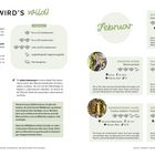 Jetzt wird's wild! Die Liste enthält nur heimische Pflanzen. Tierwelt: bis 65 Insektenarten. Lebensraum: Wildblumenwiese. Februar.