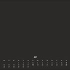 Kalender für Juli: Tage sind nummeriert, Sonntage heben sich hervor.