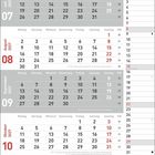 Kalender für Juli bis Oktober 2027, einschließlich Feiertagen wie Nationalfeiertag und Maria Himmelfahrt.