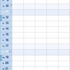 Kalenderseite für Juli; Tage und Wochentage in Spalten. Unten rechts große Zahl 07.